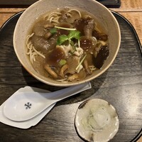 浅草 ひら山 - 木の子蕎麦