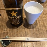 浅草 ひら山 - 瓶ビール
