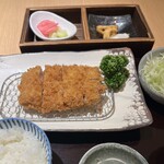 恵亭 - ヒレカツ膳