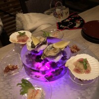 スミレオオサカ - スミレスペシャル前菜、海鮮が美味しい！これで2人前