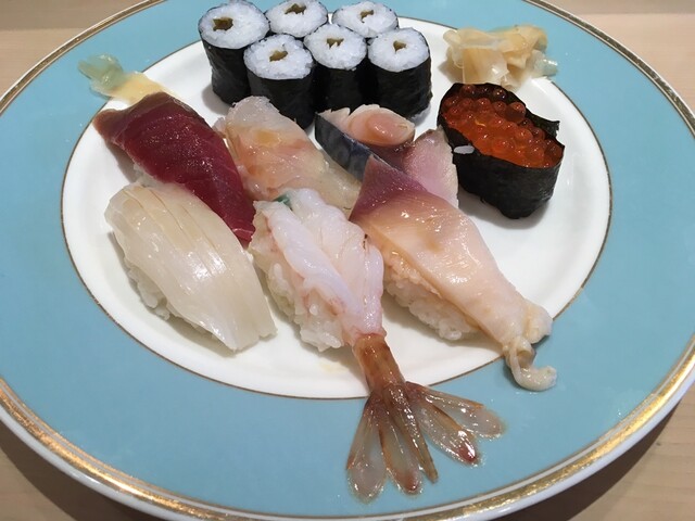 お寿司 とびだせ！ おすし 日本製 型抜き 10貫 寿司型 回転ずし お寿司