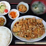 中華食堂 栄耀 - 油淋鶏定食