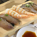 すし専門ストア かど平 - もう色々欲張っちゃいますよお寿司好きだもの♡