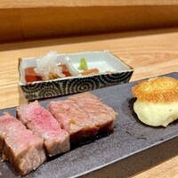OSAKAきっちん。 東急プラザ渋谷店 - 黒毛和牛のステーキ