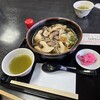 道の駅 日義木曽駒高原 - きのこ蕎麦1,050円(ソフトクリーム又はコーシー50円引きチケット付き)