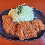 とんとこ豚 - ヒレ＆ロースランチ(1280円)