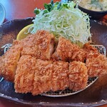 とんとこ豚 - 薬味ロースカツランチ