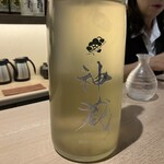 季節料理 舞 虎ノ門本店 - 神蔵　ボトルが特徴的