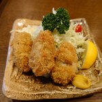 釜めし菜時記 さき亭 - 追加1 牡蠣フライ210円×3個