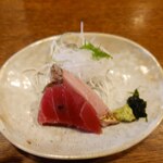 釜めし菜時記 さき亭 - コースのお刺身2切れ