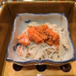 すし 良月 - 越前ガニの蒸し鮨