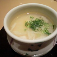 月亭 町田店 - 天豆の茶碗蒸し・帆立あんかけ