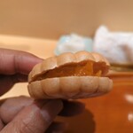 銀座 しのはら - フォアグラ最中