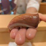 銀座 しのはら - ブリのにぎり