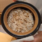 銀座 しのはら - 松茸ご飯