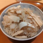 銀座 しのはら - 松茸ご飯