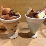 丞怜家 - お通しの燻製