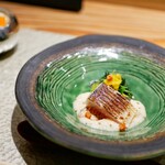 鮨ト酒肴 富かわ - 先付け かます