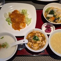 中国料理 青冥 祇園店 - エビチリセット　1300円