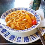 パスタハウス ナポリ - 2014.05 イタリア風海賊スパゲティ。想像していたものとはずいぶん違うスパゲティでした：汗