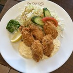 66DINING 六本木六丁目食堂 - 広島産牡蠣フライ¥1600