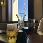 66DINING 六本木六丁目食堂 - とりあえずのビールとワイン