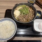 吉野家 - 料理写真:牛すき鍋膳(大盛り無料)