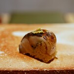 鮨ト酒肴 富かわ - サバ棒鮨