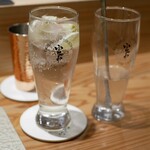 鮨ト酒肴 富かわ - ジンリッキー ¥700