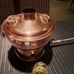 瀬里奈 - しゃぶしゃぶの鍋です。