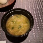 瀬里奈 - お味噌汁です。