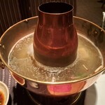 瀬里奈 - しゃぶしゃぶのスープで調理している餅です。