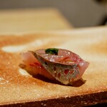 鮨ト酒肴 富かわ - 鯵