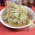 ラーメン二郎 環七一之江店 - 野菜、カラメ、ニンニク
