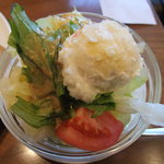 前田珈琲 - 高台寺のモーニングのサラダ