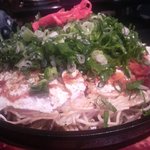 天照 - ベーシック（焼きそば麺ダブル、キャベツダブル、ネギかけ）