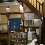 Takemura - 帳場と二階への階段