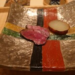 伯雲 - 蝦夷鹿の藁焼き