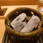 伯雲 - 白炭が目の前に