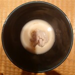 伯雲 - 白子と海老芋の白味噌仕立て