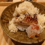 伯雲 - 秋刀魚の炭火焼きと栗の飯蒸し