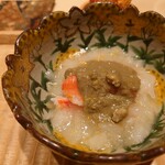 伯雲 - 松葉蟹のしゃぶしゃぶと聖護院蕪の擂り流し