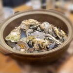 ものっそ - 貝!貝!貝!の 豪快蒸し 2,178円