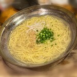 ものっそ - 残ったお汁でラーメン 528円