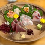 ものっそ - 魚貝の刺身 ものっそ6種盛 1,738円 