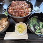 うなぎの与助 - 特上ひつまぶし　マシ1 お吸い物付きに相方マシ1 