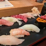 銀座 あおもり寿司 - ランチにぎり（上）