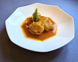 ビストロ じゅん - ある日のディナーアラカルト　秋田比内地鶏のブイヤベース