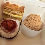 パティスリー アサカ - 購入したケーキたち
