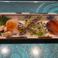 札幌 鮨 よこ田 - ぶつてっさとブリのお造り